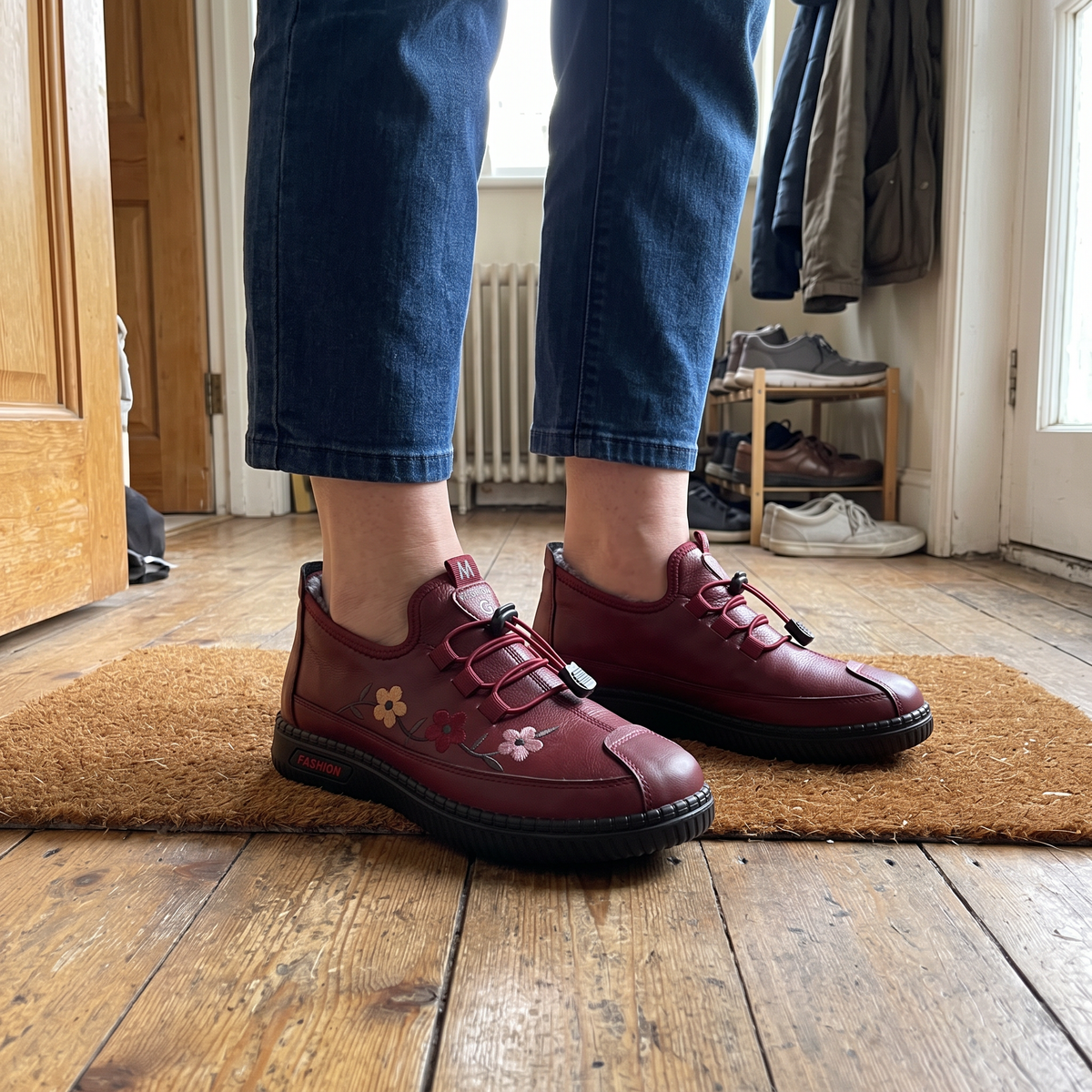 Agnès – Mocassins douillets doublés, autre vue – Caelen Paris