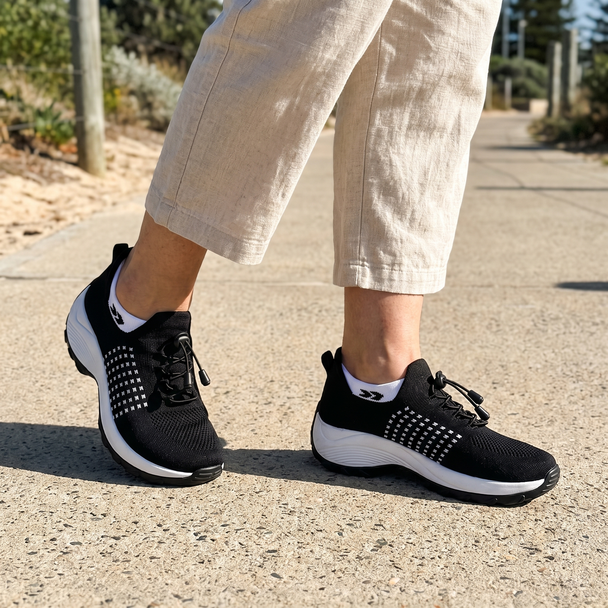 Ainsworth – Chaussures de marche extensibles, autre vue – Caelen Paris