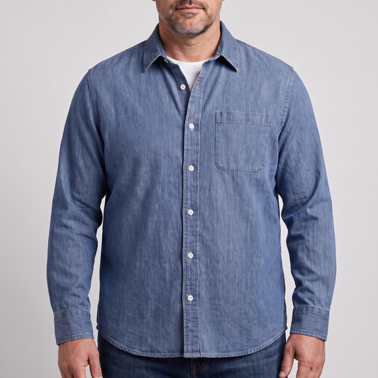 Alexandar – Chemise en jean – Caelen Paris