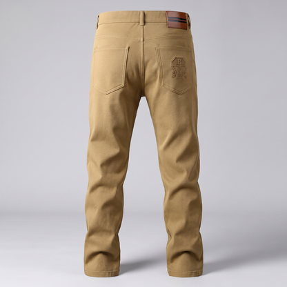Bastille – Pantalon en sergé de coton – Caelen Paris