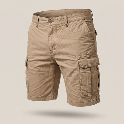 Carson – Short cargo en coton, autre vue – Caelen Paris