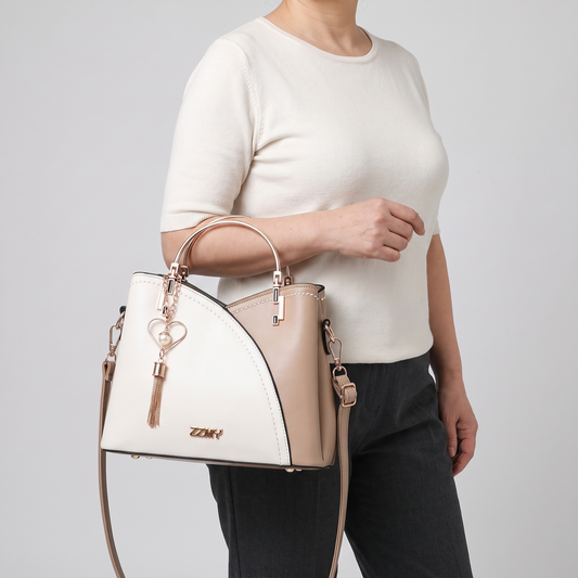Modé Belle – Sac à main bicolore – Caelen Paris