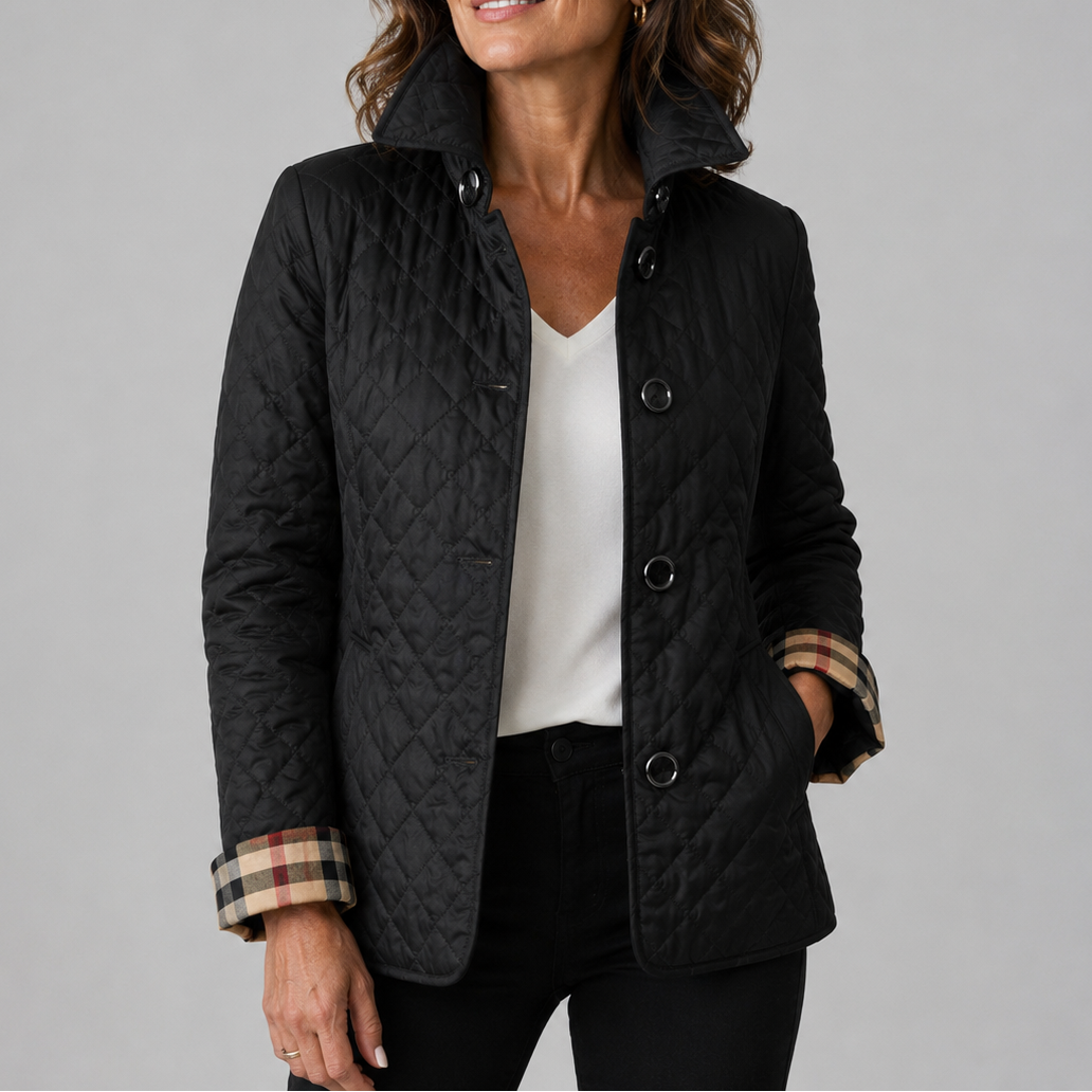Veste matelassée légère Kelley noire