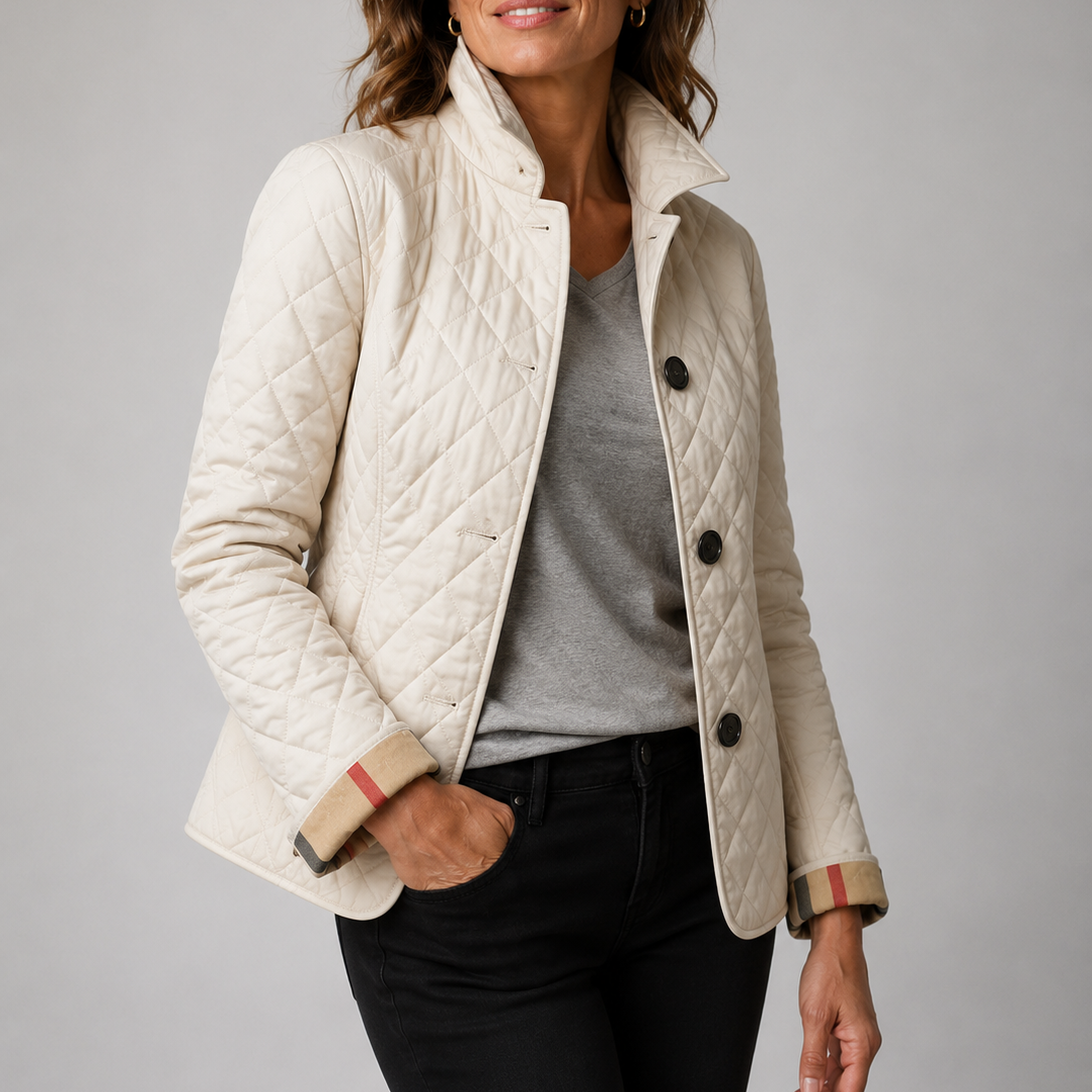 Veste matelassée légère Kelley beige