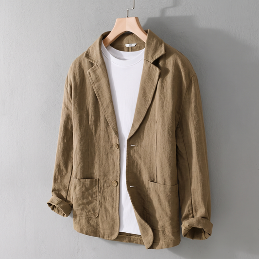 Aldermoor – Blazer en lin déstructuré – Caelen Paris