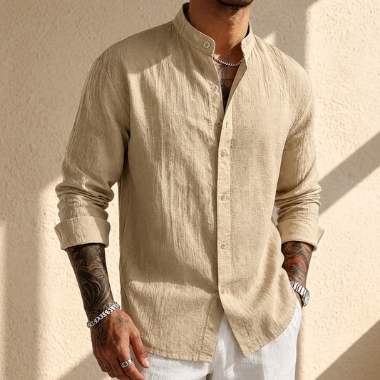 Albrighton – Chemise en lin douce – Caelen Paris