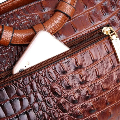 Adrienne sac effet croco