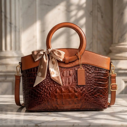 Adrienne sac effet croco