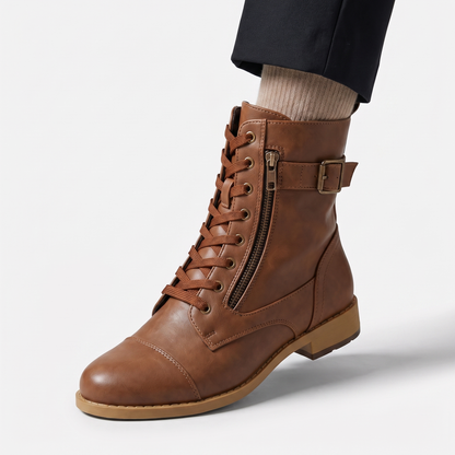 Ainsworth – Bottines en cuir à lacets – Caelen Paris