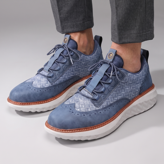 Alden – Baskets en cuir orthopédiques – Caelen Paris