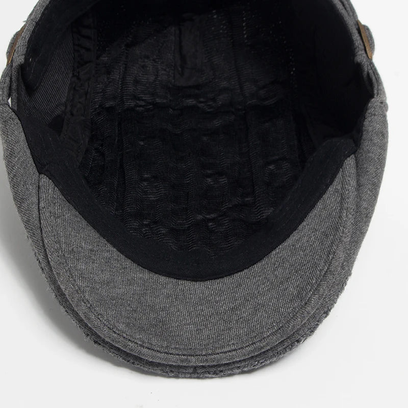 Bernard, casquette en maille : intérieur doublé