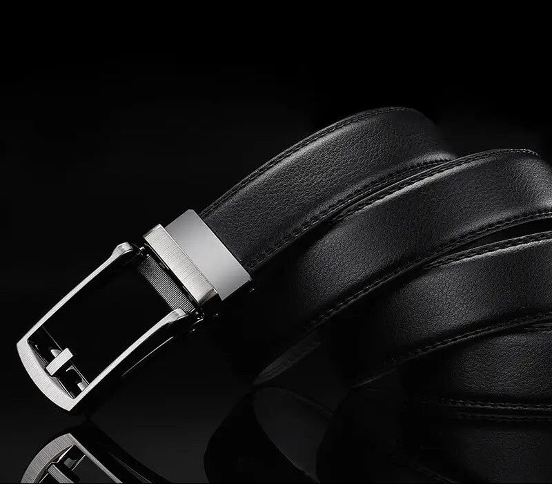 Honoré, ceinture en cuir à cliquet