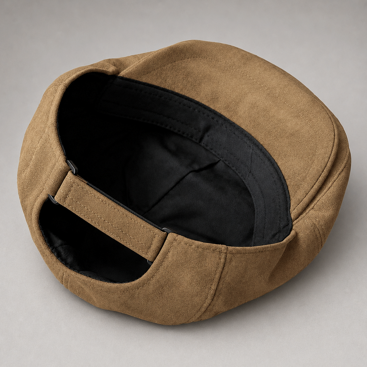 Félix, casquette en daim : intérieur