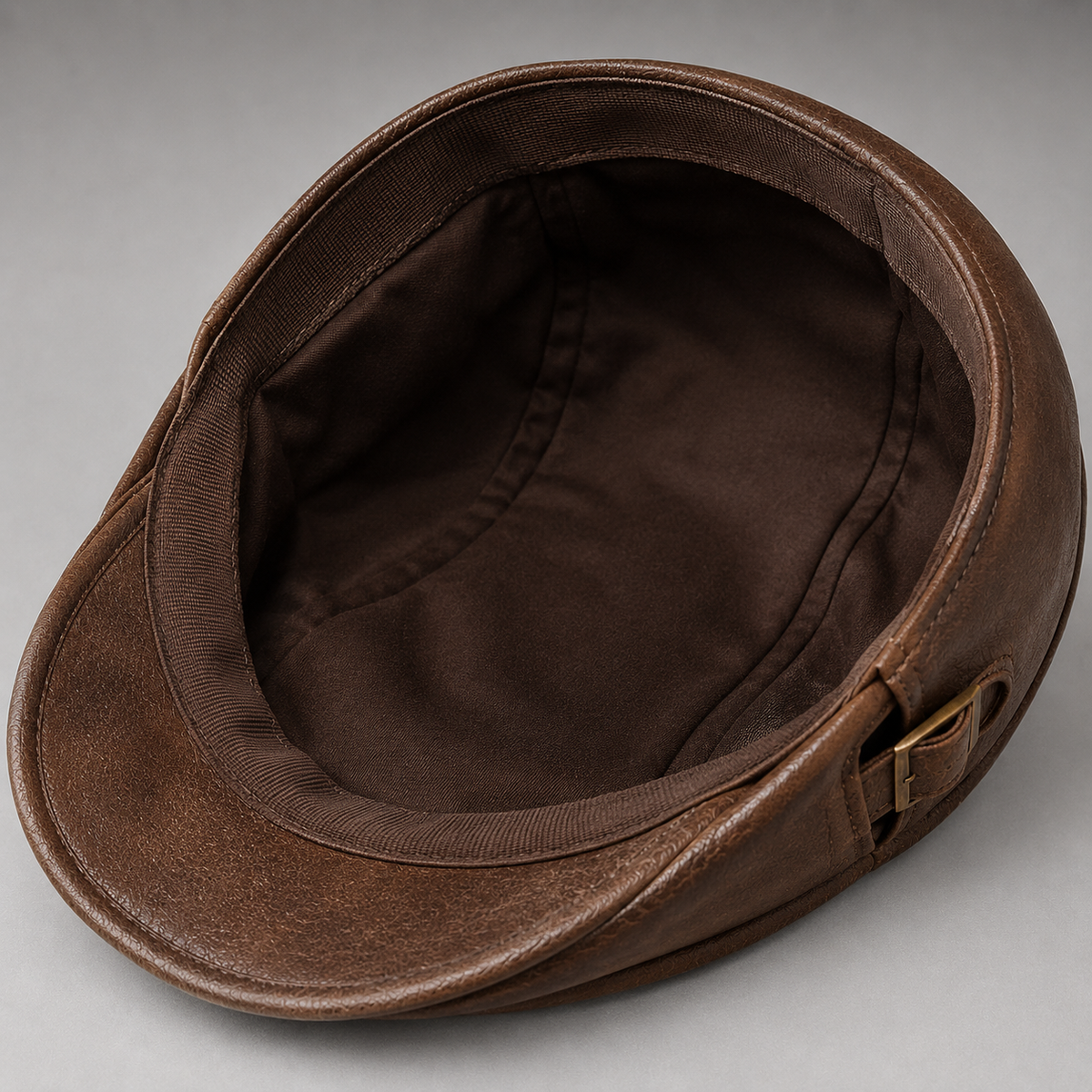 Gaston, casquette en cuir : intérieur