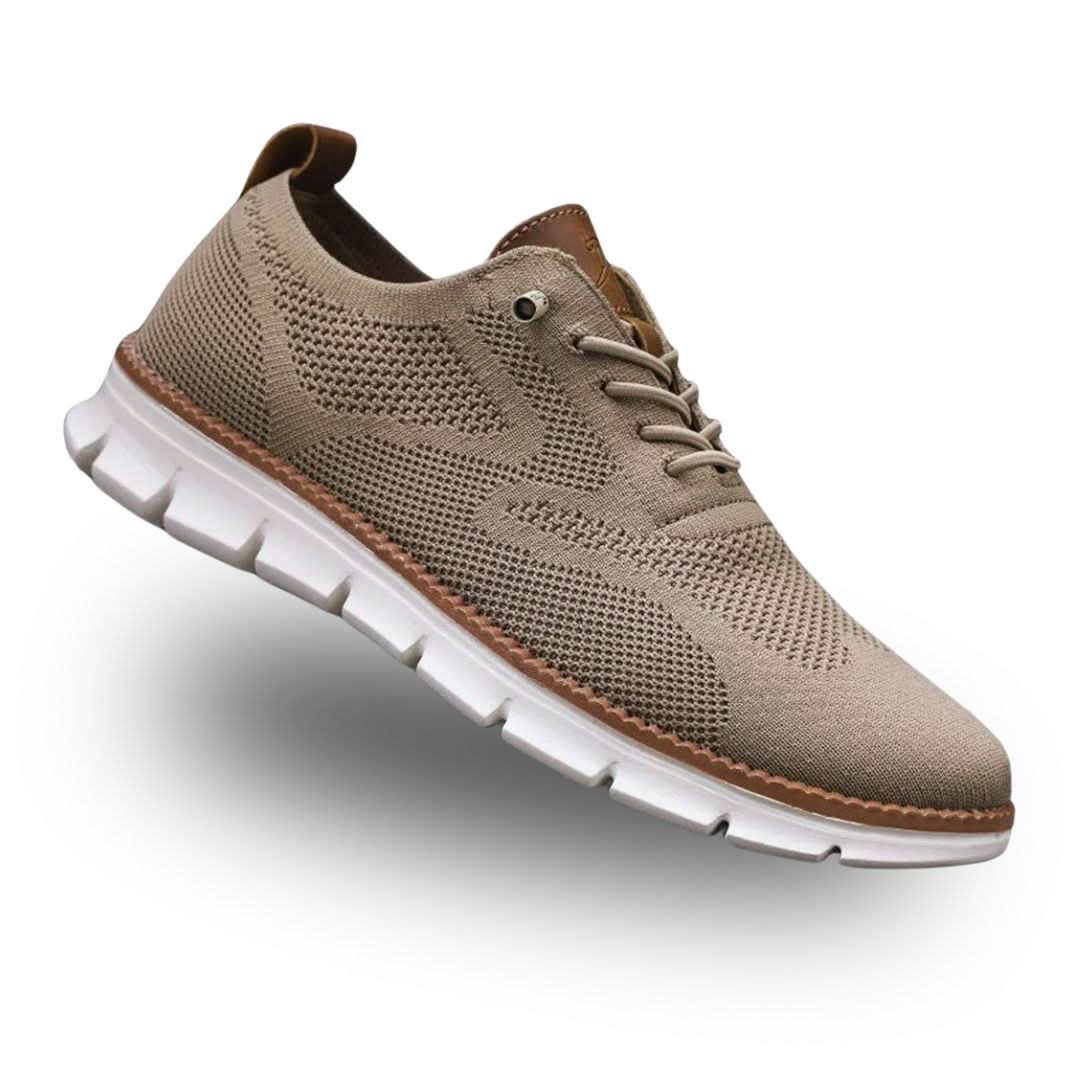 Henri, chaussures de marche confort homme, coloris taupe