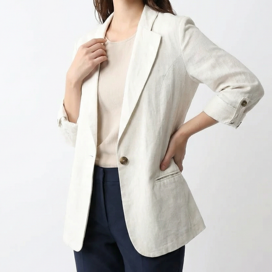 Alena – Blazer en lin – Caelen Paris