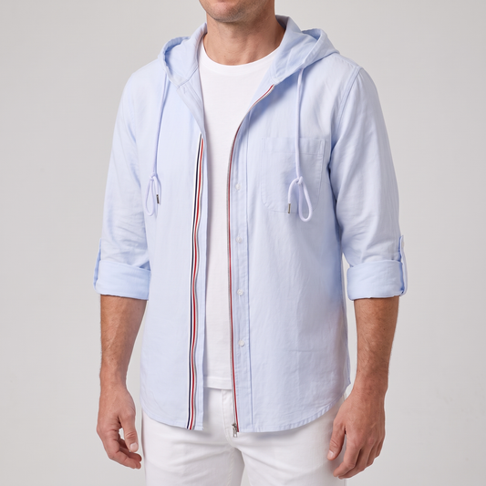 Casa – Sweat à capuche en lin – Caelen Paris