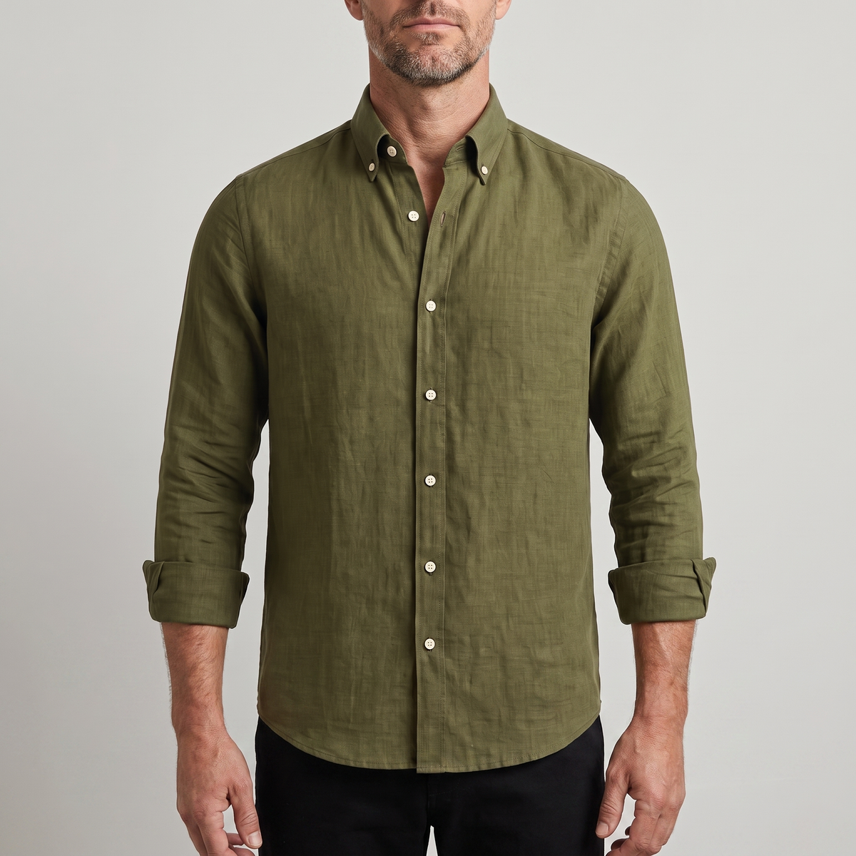 Léo – Chemise en lin toucher doux – Caelen Paris