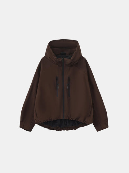 Veste de pluie courte oversize Lou