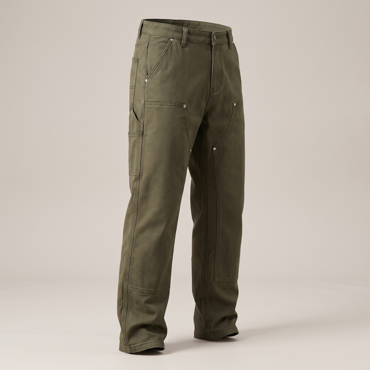 Pantalon de travail droit multipoches – Caelen Paris
