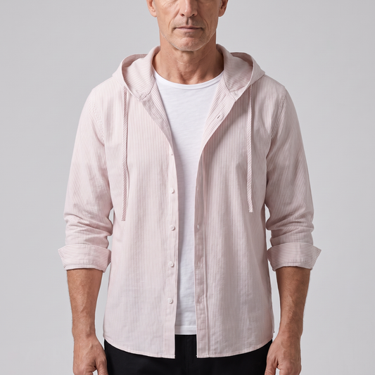 Nova – Sweat à capuche en lin – Caelen Paris