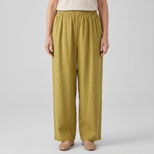 Sophia – Pantalon fluide coton et lin – Caelen Paris